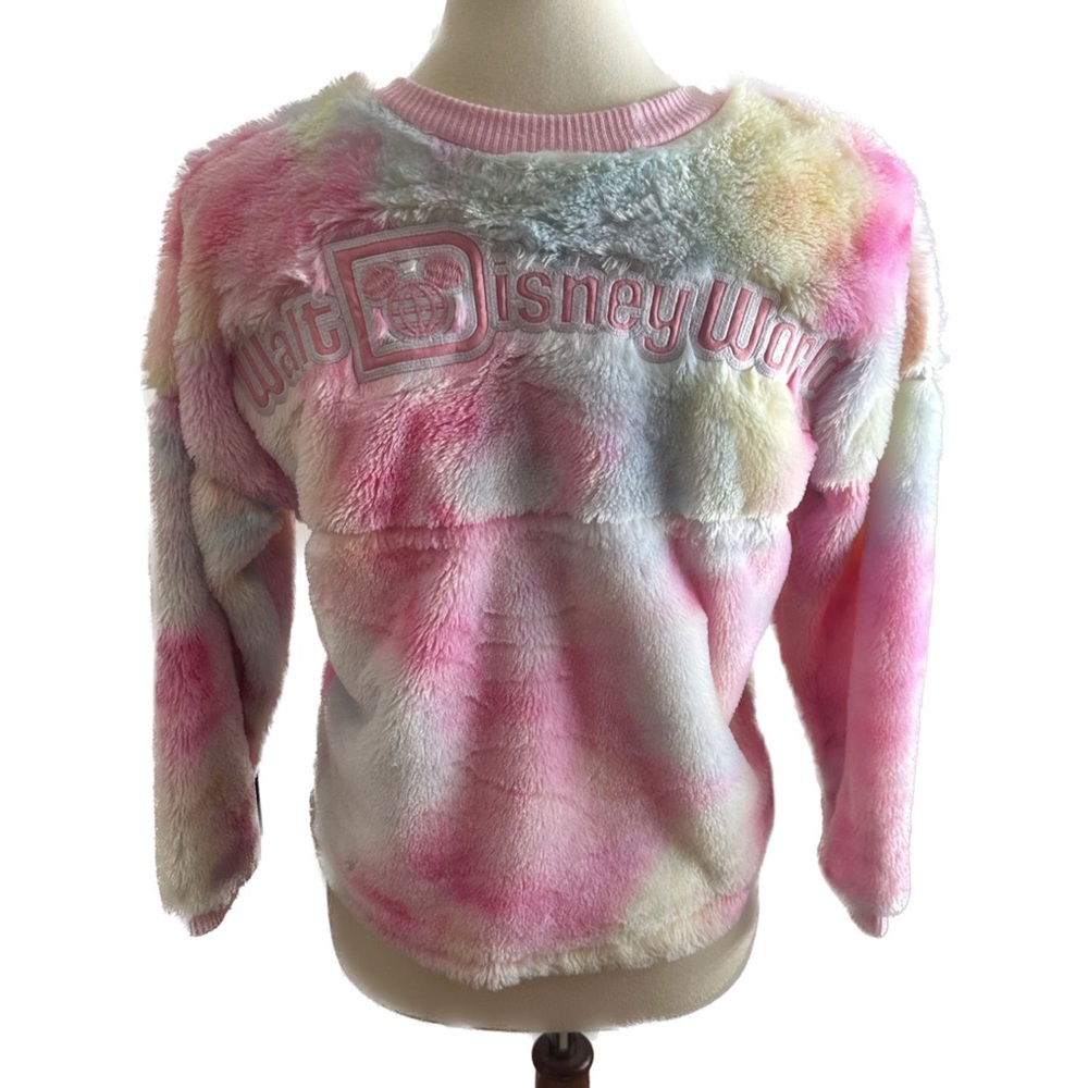 Disney World Spirit Jersey Youth Large Multicolored Furry
